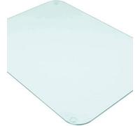 Biznest Clear Tempered Glass Kitchen Worktop Saver/chopping Board Clear Surface Protector - 60 X 40Cm