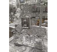 Biznest Crushed Diamond Stunning, House Home Sparkly Ornament Home Decoration