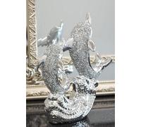 Biznest Crystal Crushed Jewel Diamond Dolphin Sparkle Ornament