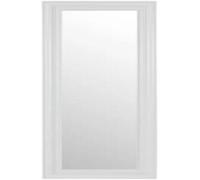 Biznest Essence White Framed Mirror 131X41Cm, Room Decoration New Ideas Gift, Eye Catching Design