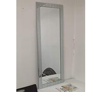 Biznest Glitter Silver Mirror Rectangle Shape Full Length Wall Mirror Frame Beautiful Decoration Art Piece Gift (40Cm X 110Cm)