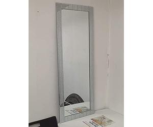 Biznest Glitter Silver Mirror Rectangle Shape Full Length Wall Mirror Frame Beautiful Decoration Art Piece Gift (40Cm X 110Cm)