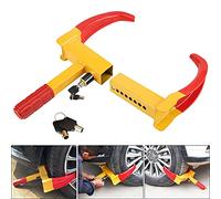 Biznest Heavy Security Wheel Clamp Lock for Cars Trailer Caravan Anti Theft Locking
