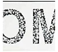 Biznest Large Bling Crushed Crystal Mirror Home Wall Art Plaque Home Decor Word Deco