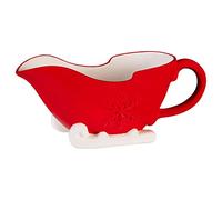Biznest Make It Merry Christmas Gravy Boat, This Stunning Gravy Boat Shaped As Santa'S Sleigh