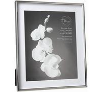 Biznest Metal Mounted Frame Silver Wall Mounted Photo Frames Home & Office Vertical Horizontal Display Picture (10x8)