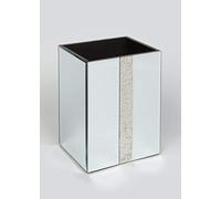 Biznest Mirrored Diamante Bin (23Cm X 17.5Cm), Home Decorative, Living Room, Bedroom Room, Eye-Catching Design