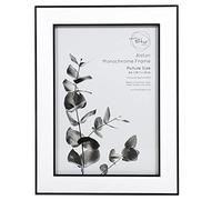 Biznest Monochrome Frame Wall Mounted Photo Frames Home Office Room Vertical Horizontal Display Picture Frame (A4)