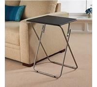 Biznest New Elegent Folding Side Table - Black It's A Useful Addition To The Home