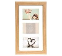 Biznest Oxford 3 Multi-Aperture Frame Photos Multi Picture Wall Frame Family Rules Collage Frame Photo Frame 26X43Cm