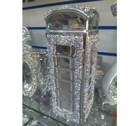 Biznest Phone Booth Sparkle Ornament Crushed Diamond Gift