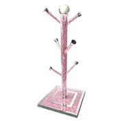 Biznest PINK Crushed Diamond Kitchen Mug Cup Stand Tree Organizer Accessory Crushed Diamond Display Present Gifts for all occasion, Home Decor