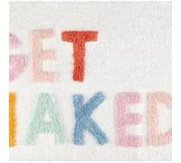 Biznest Playful Get Naked Rectangular Shape Bathroom Mat In Multicolours Stylish Super Soft And Ultra Water Absorbent 50 X 80 Cm