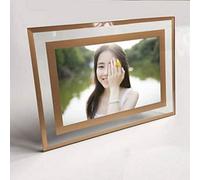 Biznest Rose Gold Mirror Photo Frame Picture Frames Clear Display Vertically Or Horizontally Wedding Home Table (4X6 Iin)