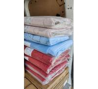 Biznest Set Of 4 Romany Gypsy Non - Slip Washables Mats Rugs Tourer Bows Design Caravan 125 X 75 Cm ( Light Pink )