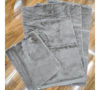 Biznest Set Of 4 Washable Mat Sparkly Design Mats Rugs Caravan Non Slip 100 X 140 Cm (3Pc) & 50 X 80 Cm (1Pc) (Mink, X Large)