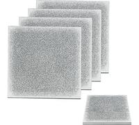 Biznest Silver Glitter Coasters Set4, Home Decorative, Living Room, Bedroom Room, Eye-Catching Design