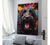 BIZOCA Cockapoo Poster Decorative Painting Canvas Wall Art Living Room Posters Bedroom Painting No Frame 12x18inch(30x45cm)