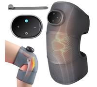BIZOI Heated Knee Brace, Cordless Heat Knee Support Wrap with Massage, 5 Heating Modes, Rechargeable 3 in 1 Knee Brace Warmer for Knee Elbow Shoulder Relax, Muscle Strain Joint Stiff Pain Relief