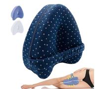 BIZOI Knee Pillow for Sleeping on Side, Alignment Pillow, Sciatica Pillow, Memory Foam Knee Pillow, Heart Shape Knee Support, Ergonomic Side Leg Pillows for Sciatica, Relieving Leg, Knee Pain