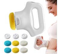 BIZOI Nordic Sculpt Machine, Handheld Body Sculpting Machine with 6 Washable Pads and Massage Head, 3D Rotating Body Massager, Sculpting Machine for Waist, Legs, Abdomen, Arms