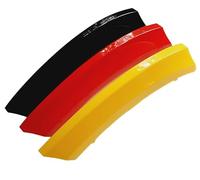 BizTech ® Clip In Grill Inserts Strips Compatible with BMW Car Models, German Flag colours, Sport Tuning (For X5 X6 2007-2013 E70 E71)