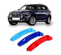 BizTech ® Clip In Grille Inserts Compatible with X5 X6 1999-present E54 E70 E71 E72 F16 F16 G05 G06 Bonnet Hood Kidney Sport Stripes Cover (G05 2019-Present)