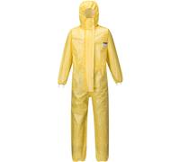 BizTex Microporous Type 3/4/5/6 Coverall Yellow L 31"