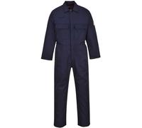 Portwest BIZ1 Bizweld Flame Resistant Coverall/Boiler Suit Navy (3XL) Regular Le