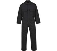 Portwest BIZ1 Bizweld Flame Resistant Coverall/Boiler Suit Black (2XL) Regular L