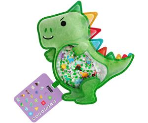 BIZYBOO - The Original S ind Plush - Hidden Object Search Problem Solving Educational Matching Game for Kids 2 and Up (Spike)