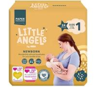 Bizzal Asda Little Angels Newborn Nappies, Size 1, 2-5kg, 24 Pack