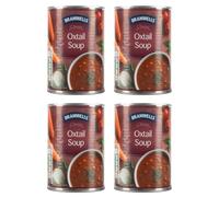 Bizzal Bramwells Classic Oxtail Soup, Ready to Eat Canned Soup, 400g, Pack of 4