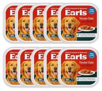 Bizzal Earls Tender Paté with Beef, Complete & Balanced Wet Dog Food Pack Of 10