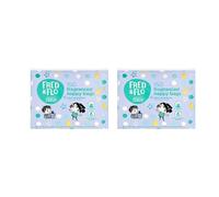 Bizzal Fred & Flo Fragranced Nappy Bags, Scented Diaper Disposal Bags with Odour Neutralising, 150 Count, Pack of 2, 300 Bags Total