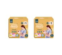 Bizzal Little Angels by ASDA Newborn Nappies Size 1, Pack of 2