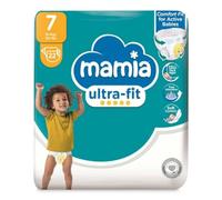Bizzal Mamia Ultra-Fit Size 7 Nappies, XXL 15+ kg, 22 Pack, 12 Hour Protection