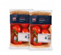 Bizzal Specially Selected Regal Vine Tomatoes 0.45 KG Pack of 2 | Juicy & Flavourful, Class 1, Red Tractor Certified, Vine Ripened, 1 of 5 a Day