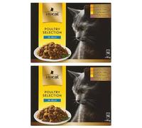 Bizzal VitaCat Select Poultry Selection in Jelly, with Chicken, Turkey, Poultry and Duck, 2 x 12 x 85g