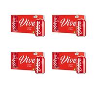 Bizzal Vive Original Cola Cans, 330ml, Plastic Free Packaging, 24 Cans (4 x 6 Pack)