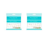 Bizzal Waitrose & Partners Mint Crumbles, Vegetarian Sweets, 200g, Pack of 2