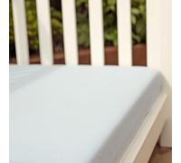 Bizzi Growin Fitted Pram Sheets Twin Pack Baby Blue