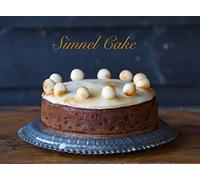 Bizzibeans Cakes Easter Simnel Cake - Large Homemade Lent Fruitcake Topped with Rich Hand-rolled Marzipan - Handmade in Suffolk, UK - Vegetarian & Dairy Free - Round, 8” - 20 Slices - 1.8kg