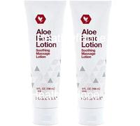 Bizzico 2 Tubes Forever Living Aloe Heat Lotion, Soothing Massage Lotion for Unisex Adults, Pack of 2 (2 x 4 oz)