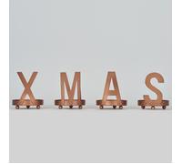 Bizzotto Christmas decorations CONF4 P.CANDELA XMAS RAME in Gold One size