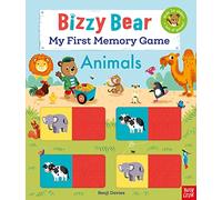 Bizzy Bear: My First Memory Game Book: Animals
