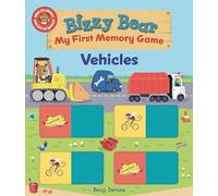 Bizzy Bear: My First Memory Game: Vehicles: (Interactive Board Book about Vehicles on a Construction Site, in a City, at the Airport, and in Space for Toddlers - With Sturdy Slides)