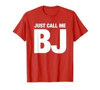 BJ First Name Nickname - Just Call Me BJ Initials T-Shirt