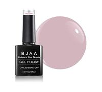BJAA Gel Nail Polish - 1 Pcs 7.3ml UV/LED Soak-off Gel Nail Polish Manicure Pedicure for Professional, Home, Salon - Requires Drying Under UV LED Lamp - Chip Resistant - Easy to Apply (Nude)