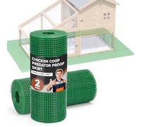 BJADE'S Chicken Coop Predator Proof Apron,Chicken Wire Bottom Predators Resistant,Fence Netting Barrier for Chicken Coop
